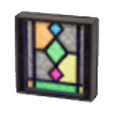 Stained-glass window (middle)