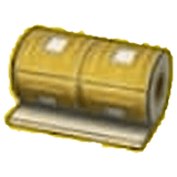 Stylish gold wall (wallpaper)