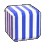 Vertical-stripe print