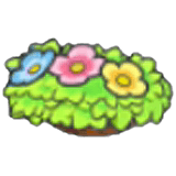 Wall-mounted flowers