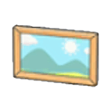 Wall photo frame