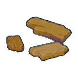 Wood fragments