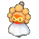 Castform weather charm (sun)