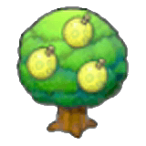 Aspear tree item in Pokémon Pokopia