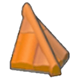 Brick hipped roof