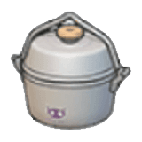 Camping cooking pot item in Pokémon Pokopia