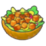 Crouton salad