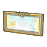 Diploma item in Pokémon Pokopia