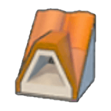 Dormered brick roof