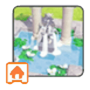 Fountain plaza kit item in Pokémon Pokopia