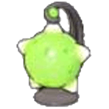 Green meteor lamp item in Pokémon Pokopia