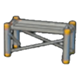 Iron scaffold