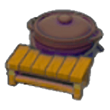 Party cooking pot item in Pokémon Pokopia