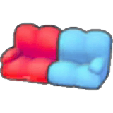 Pop art sofa