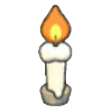 Slender candle