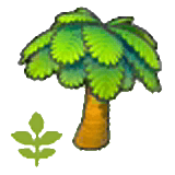 Small palm tree item in Pokémon Pokopia