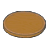 Wooden plate