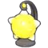 Yellow meteor lamp item in Pokémon Pokopia